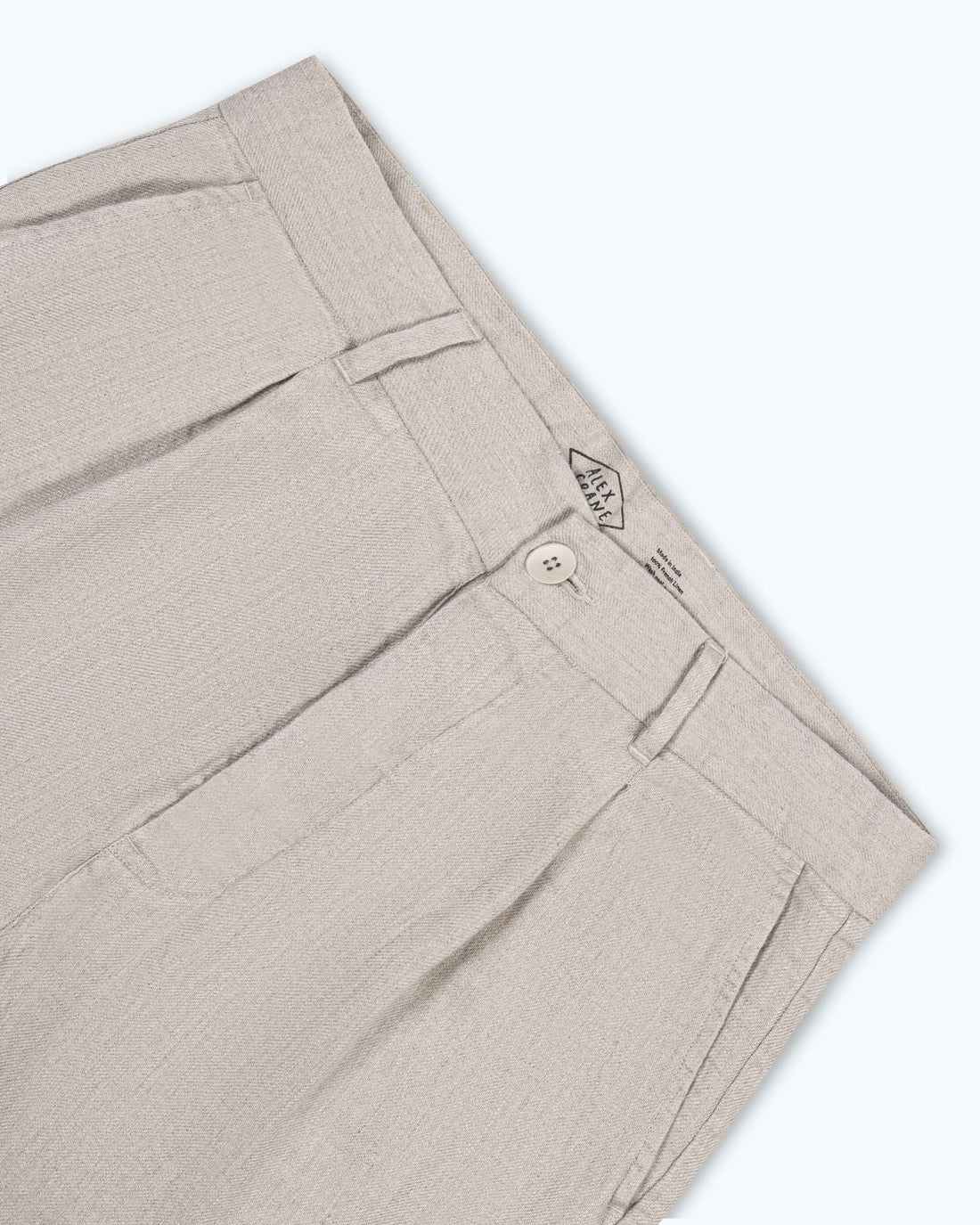 Alex Crane - Alta Trouser in Natural Twill - Image 2