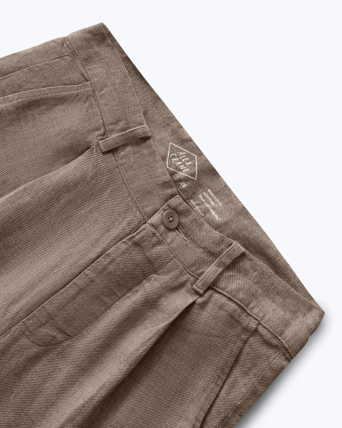 Alex Crane - Alta Trouser in Chai Twill - Image 2