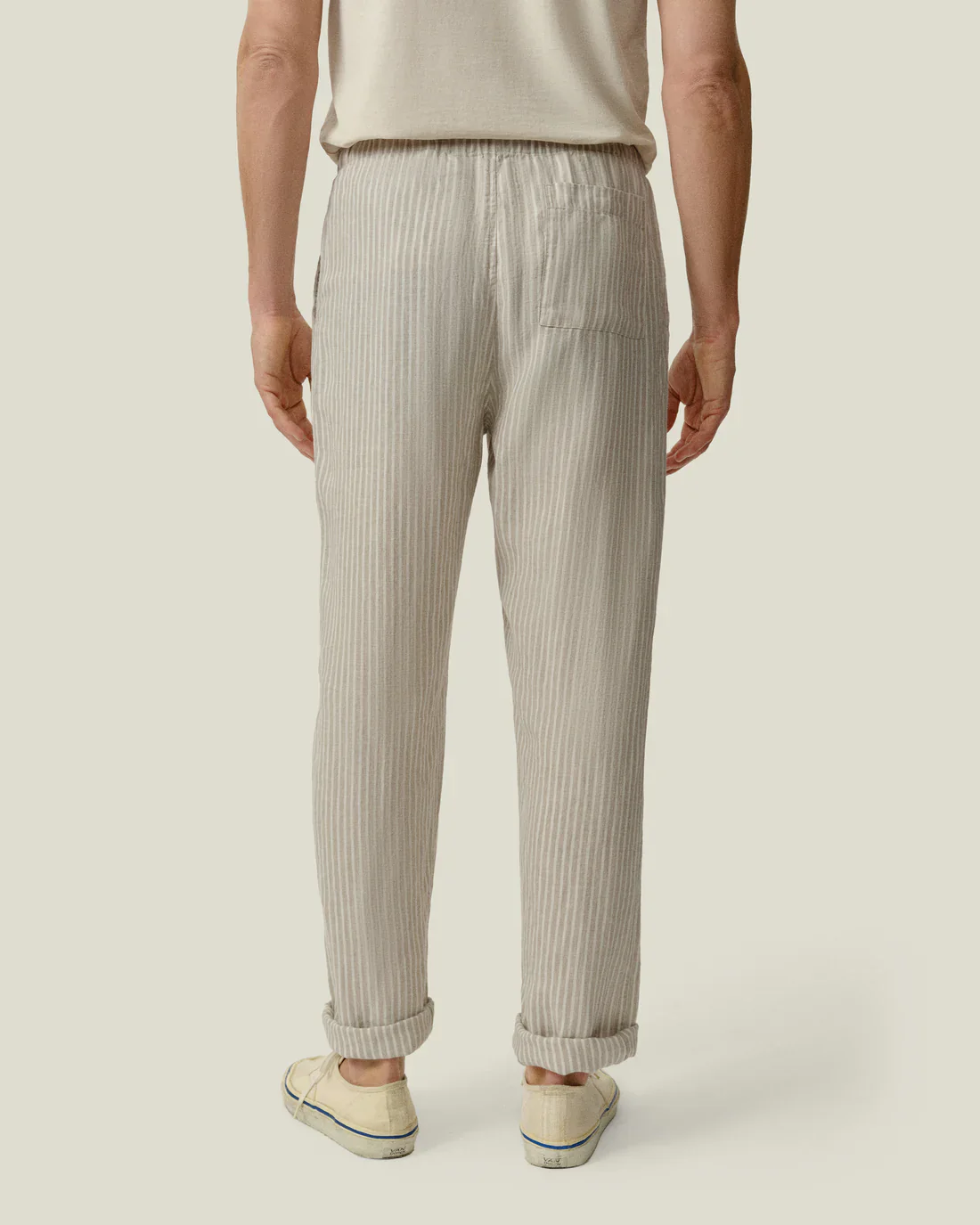 Alex Crane - Bo Pant in Salt Stripe - Image 5
