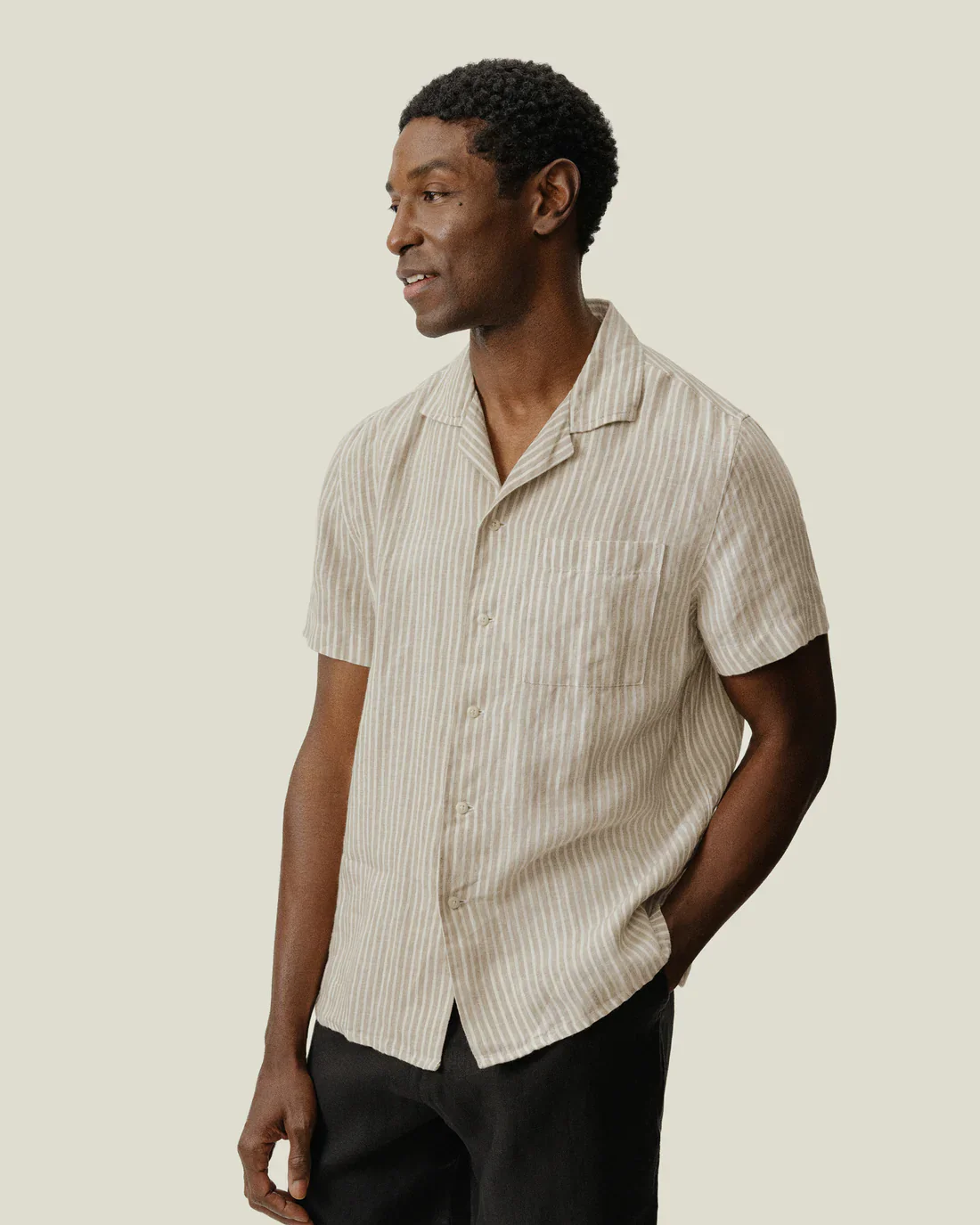 Alex Crane - Camp Shirt in Salt Lines - Image 4