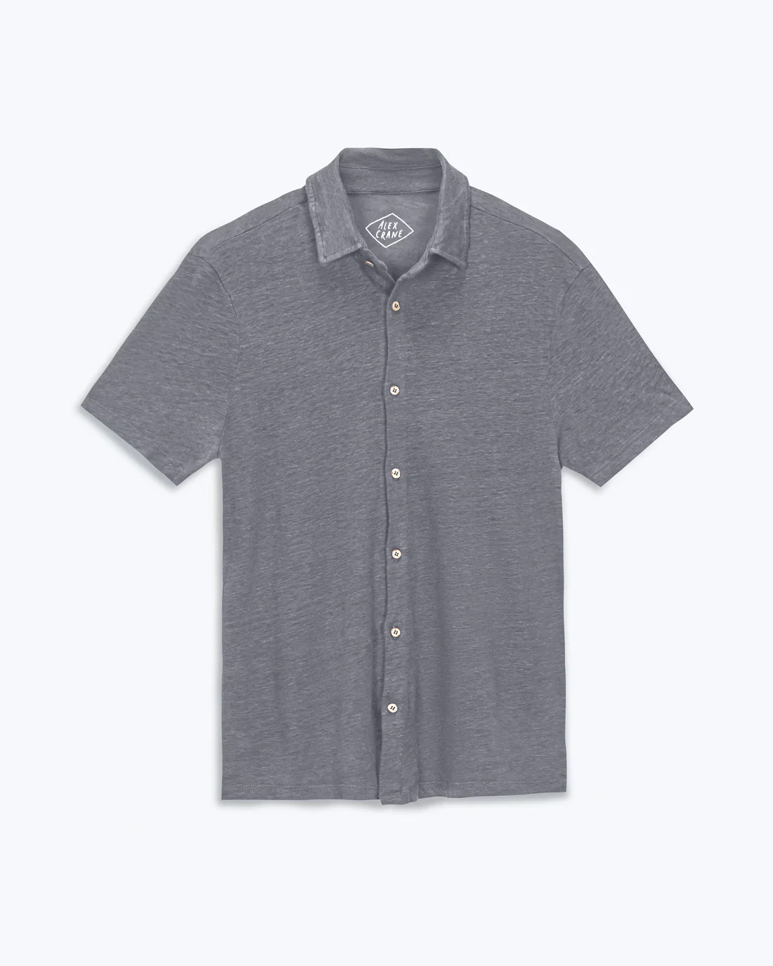 Alex Crane - Knit Ola Shirt in Slate
