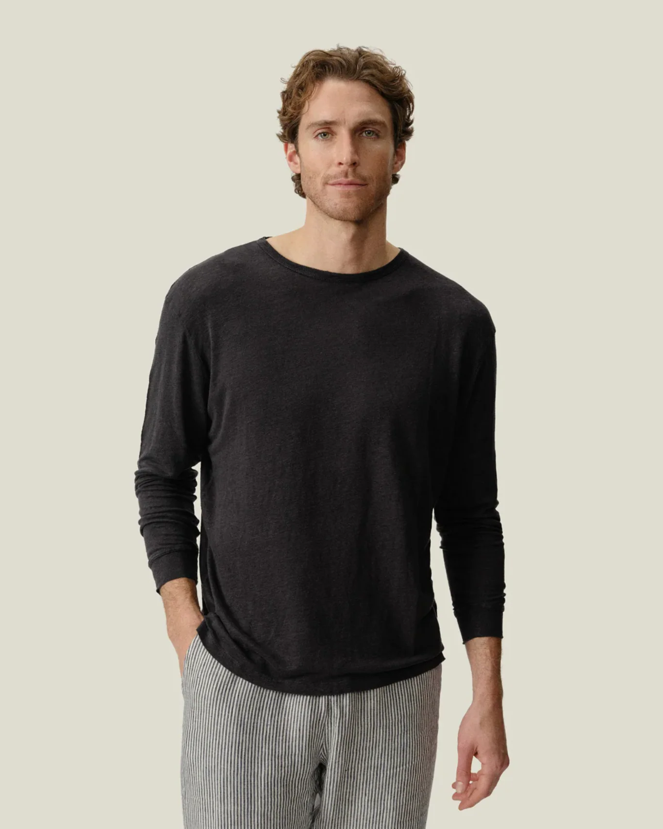 Alex Crane - Long Sleeve Sun Tee in Night - Image 4