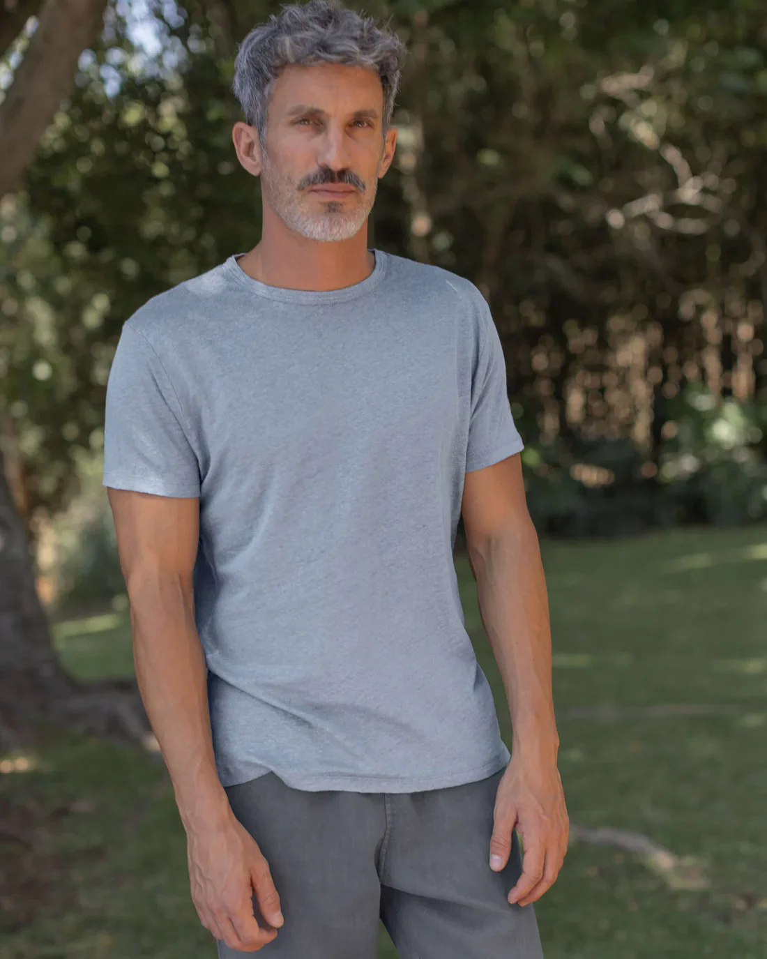 Alex Crane - Sun Tee in Wave - Image 4