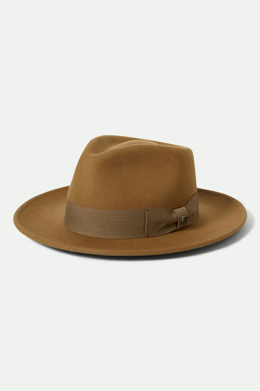 Brixton - Swindle Convertabrim Fedora in Antique Bronze