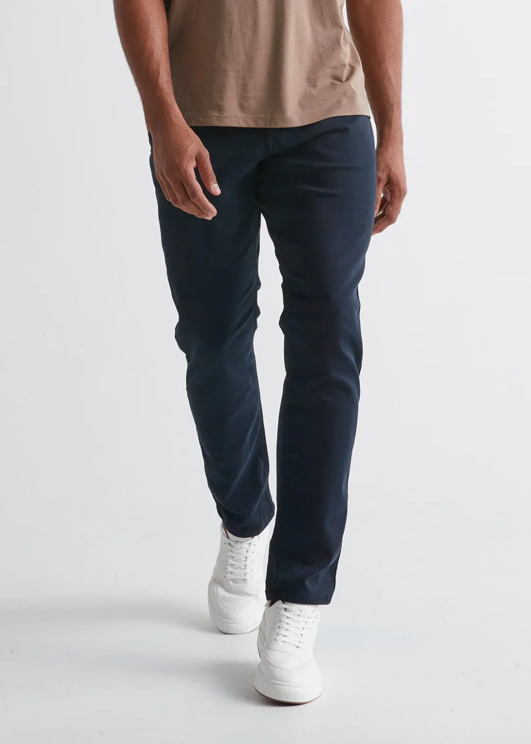 Duer- No Sweat Athletic Taper in Navy