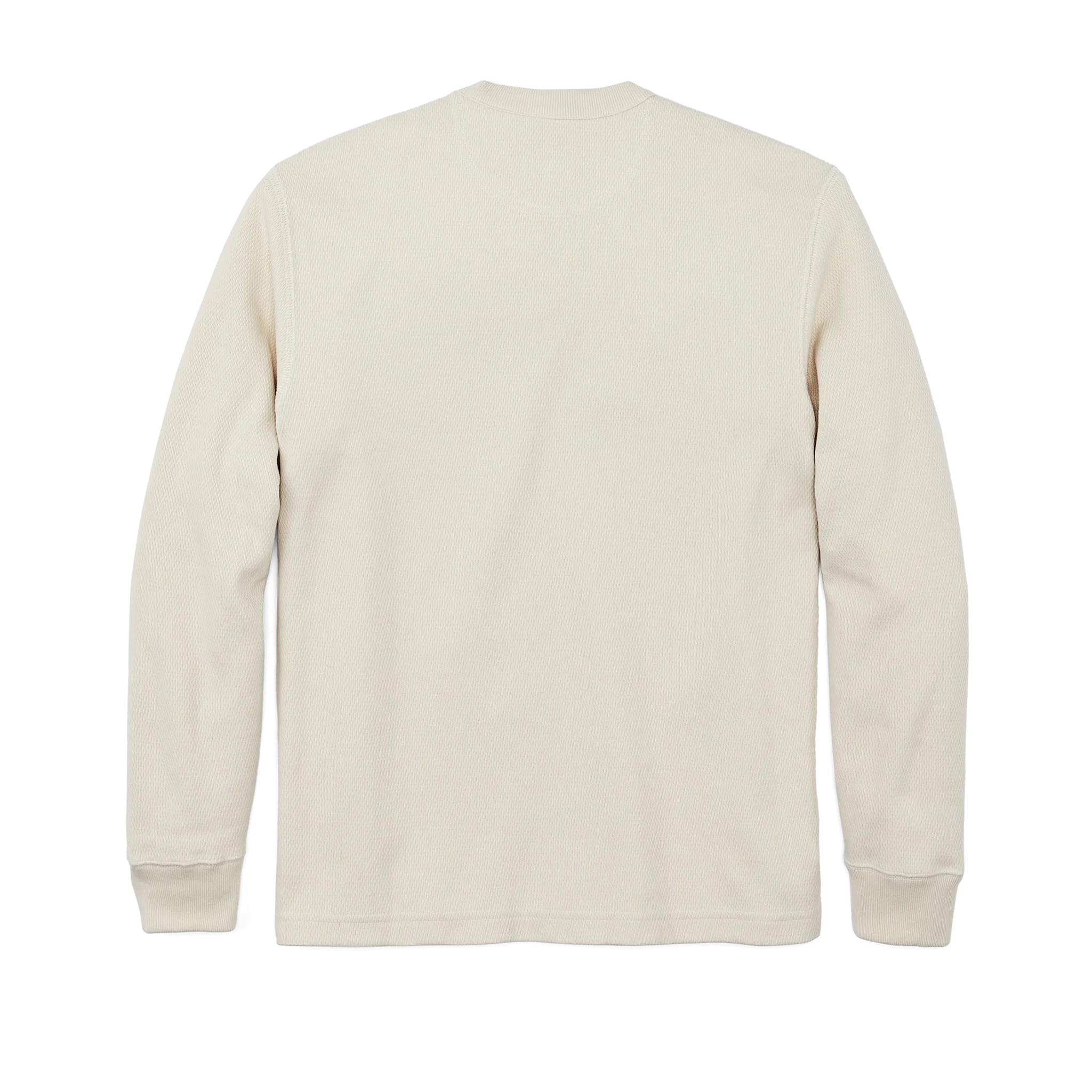 Filson- Waffle Knit Thermal Crewneck in Sand - Image 2