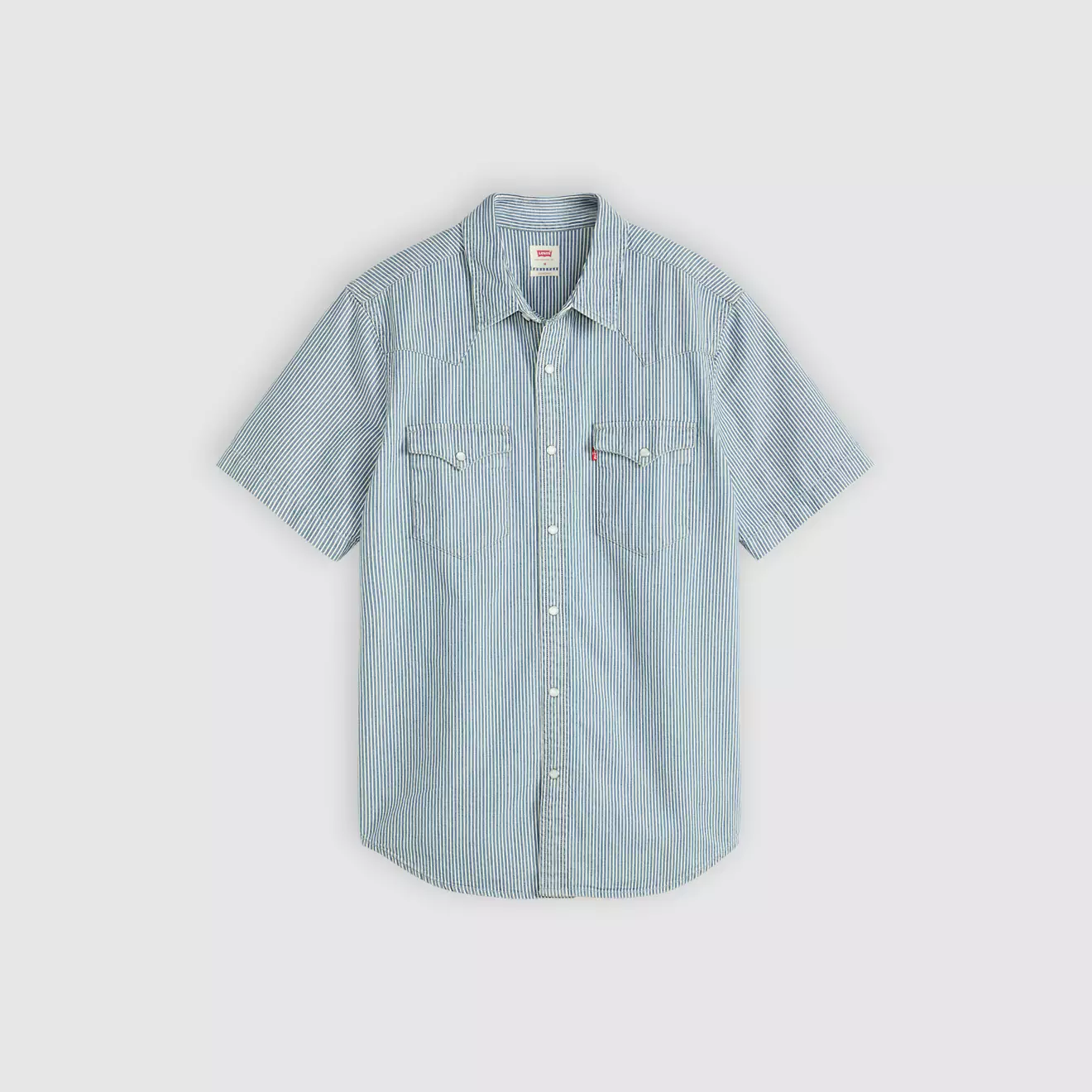 Levi's - Classic Western Short Sleeve in Picadilly Stripes