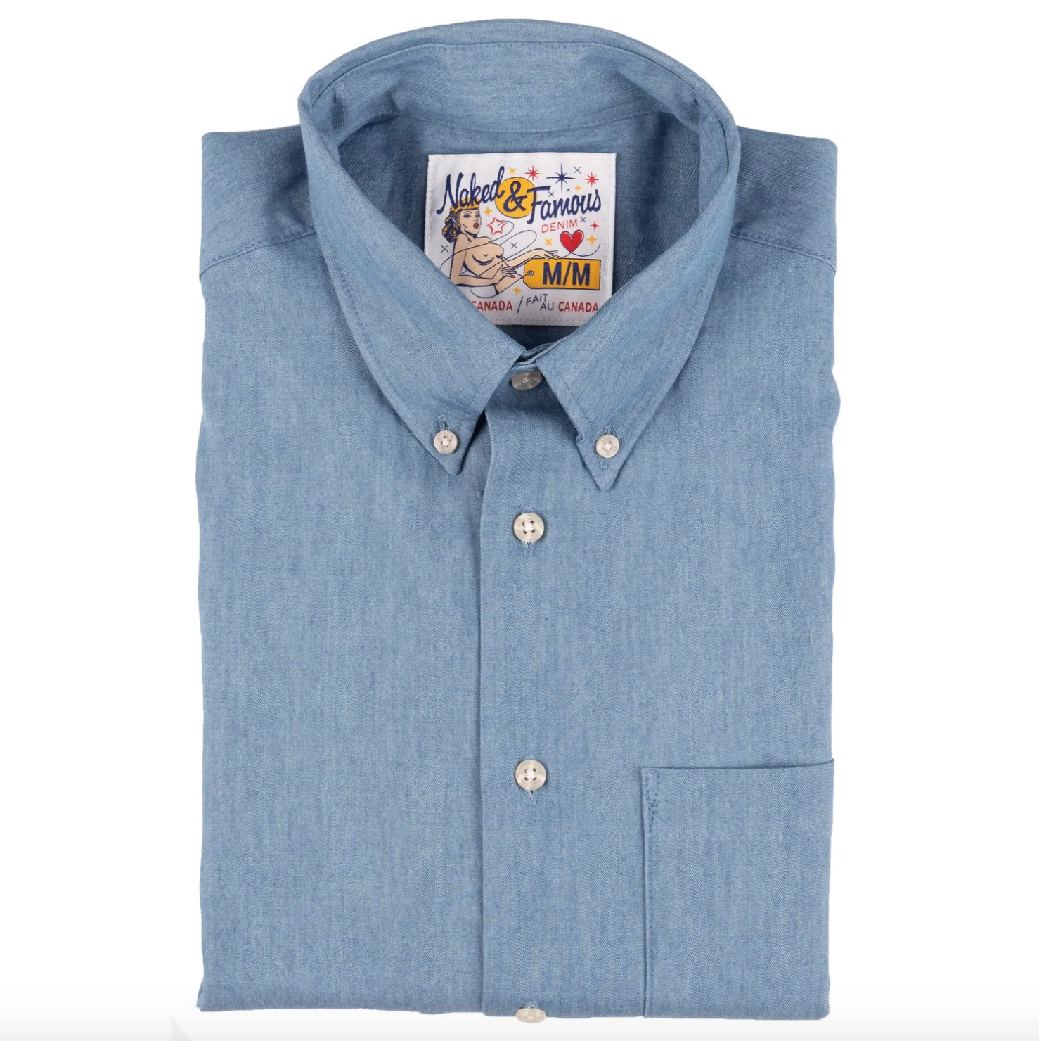 Naked & Famous- Easy Shirt Chambray