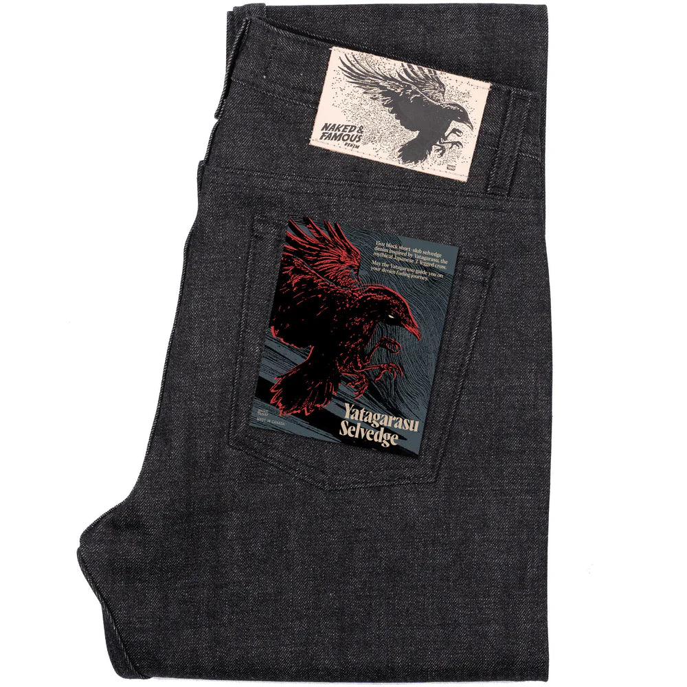 Naked & Famous - Weird Guy in  Yatagarasu Selvedge