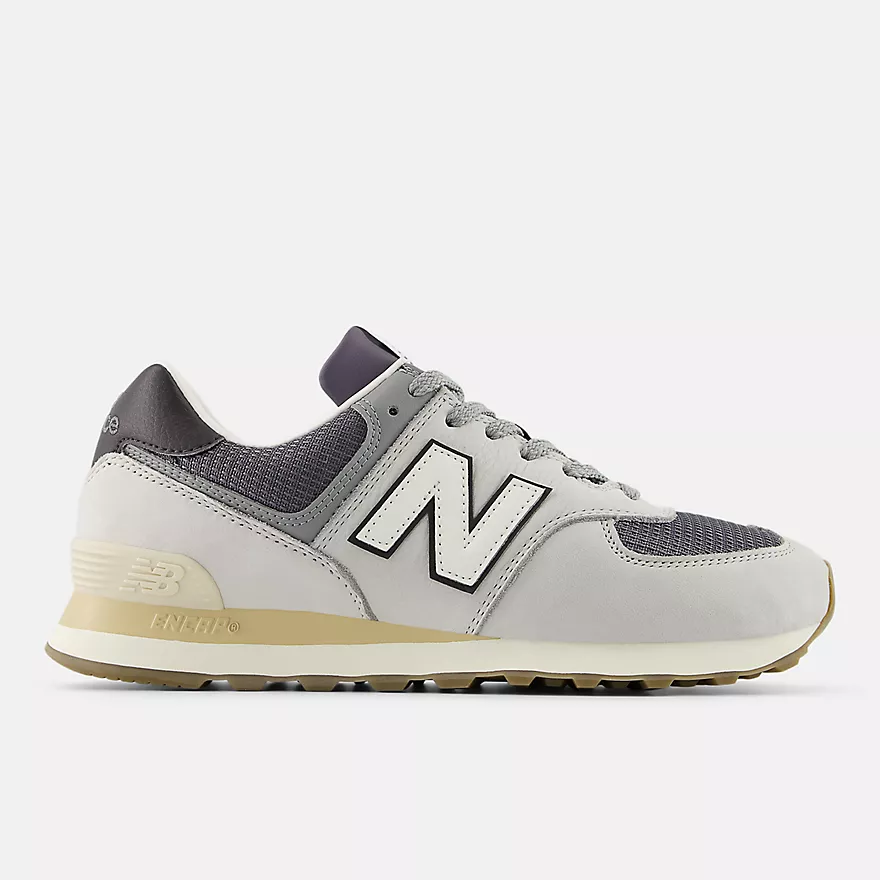New Balance - 574 in Grey Matter with Dark Silver Metallic