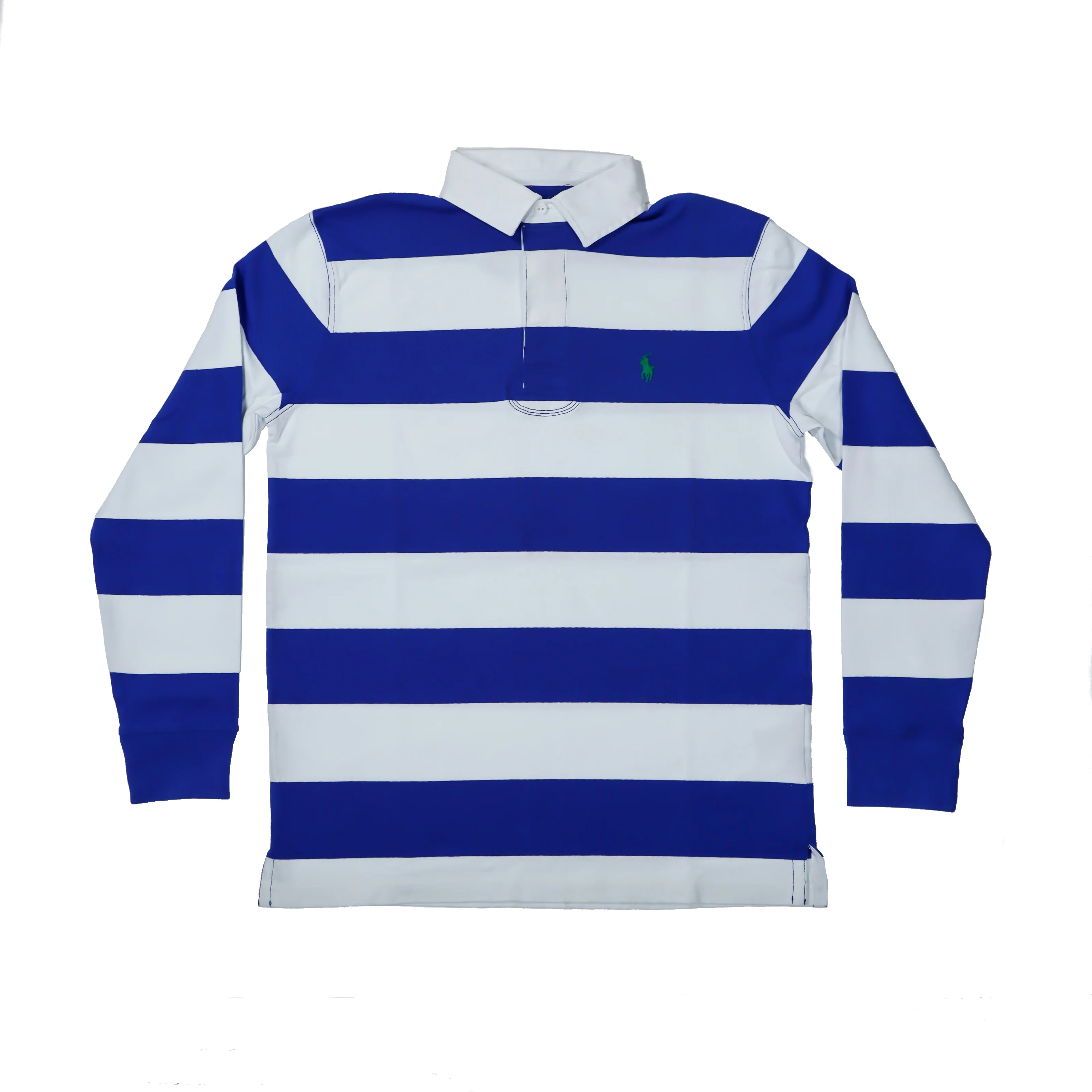 Polo Ralph Lauren - The Iconic Rugby Shirt in Blue and White
