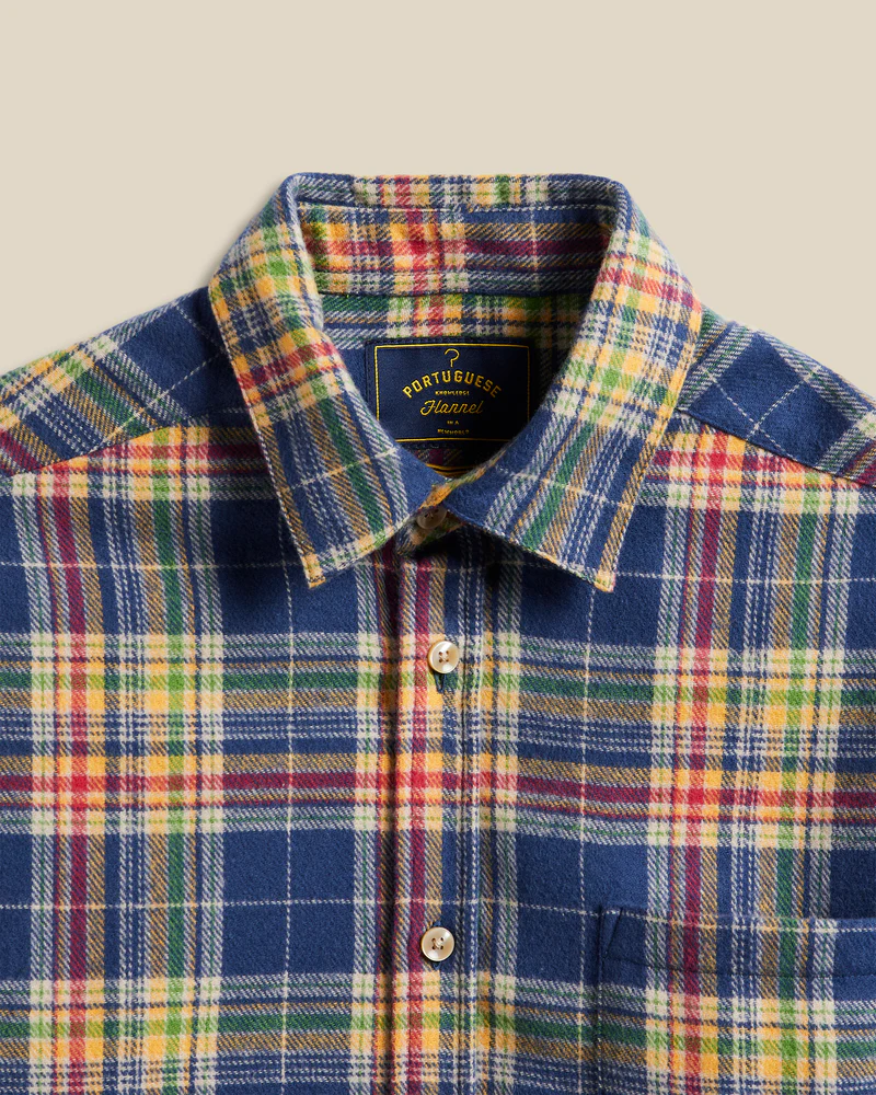 Portuguese Flannel- Olissipo in Blue - Image 2