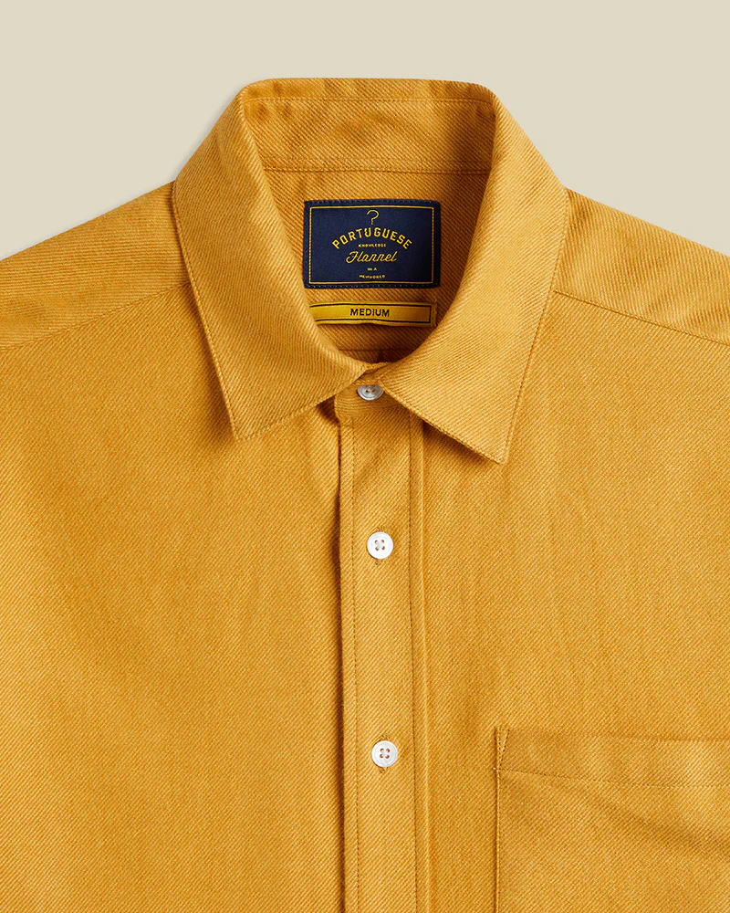 Portuguese Flannel- Teca 2.0 in Yellow - Image 2