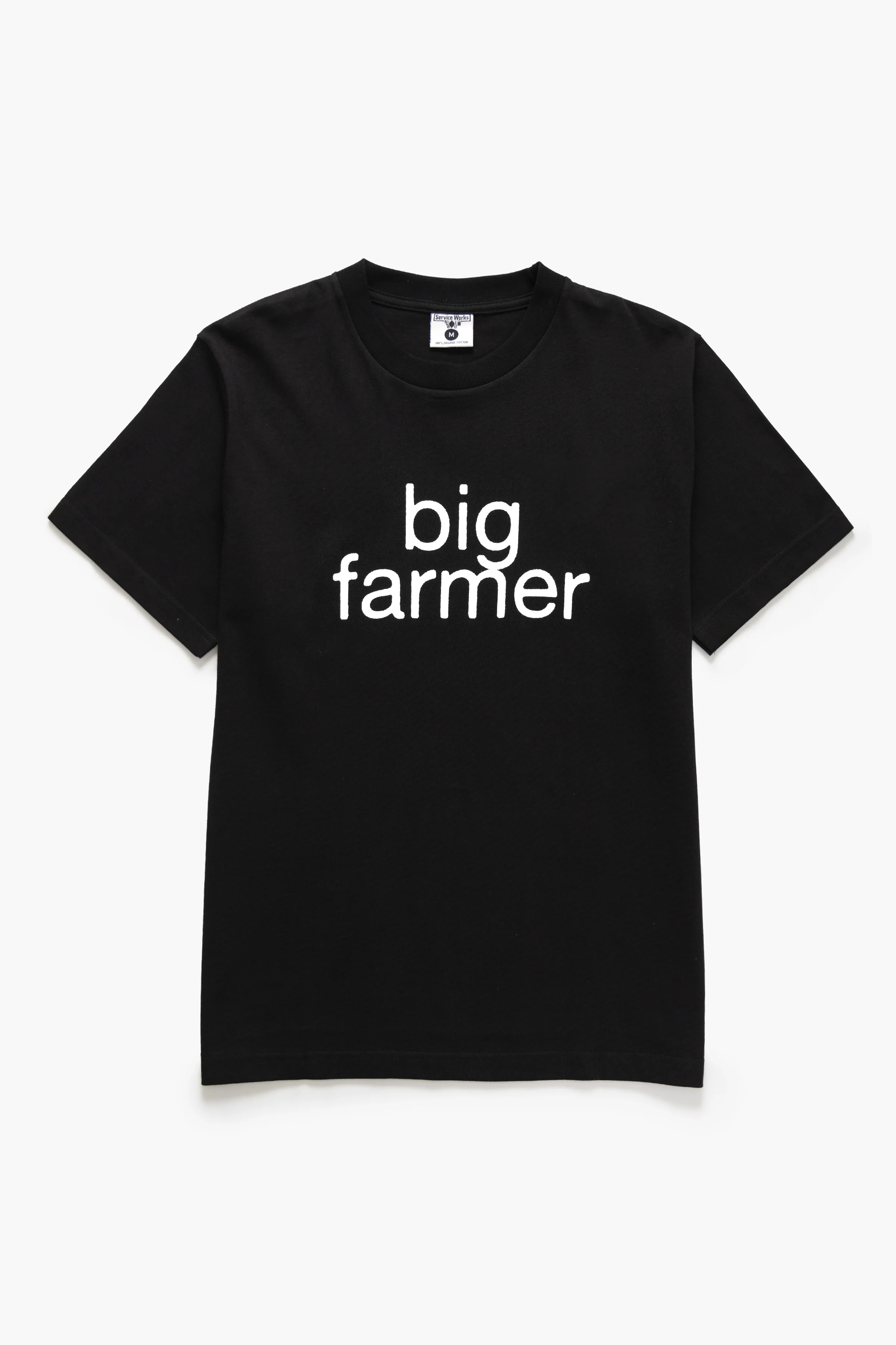 Service Works - Big Farmer Tee in Black