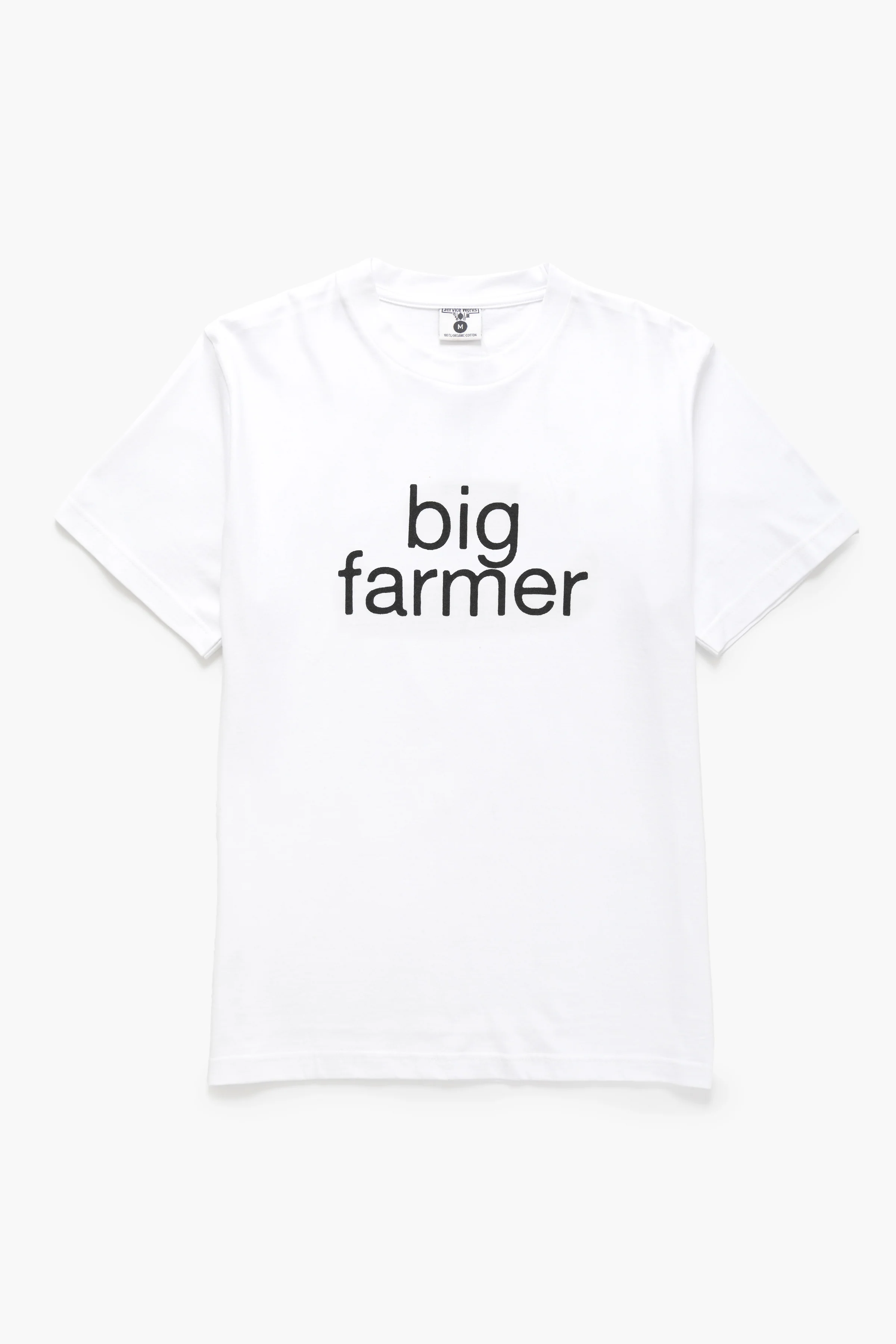 Service Works - Big Farmer Tee in White