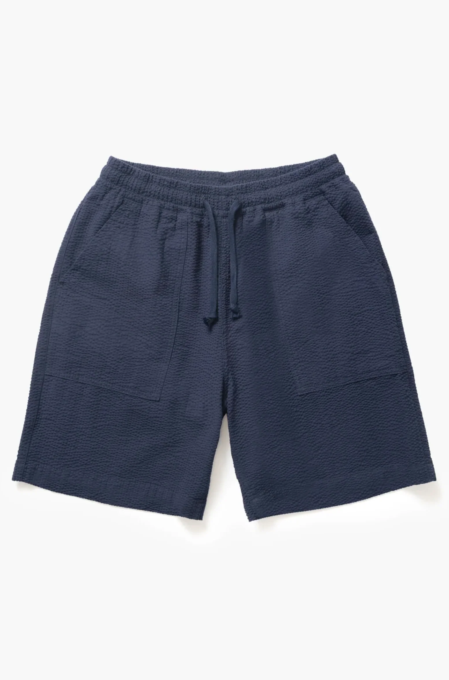 Service Works - Seersucker Chef Short in Dark Navy