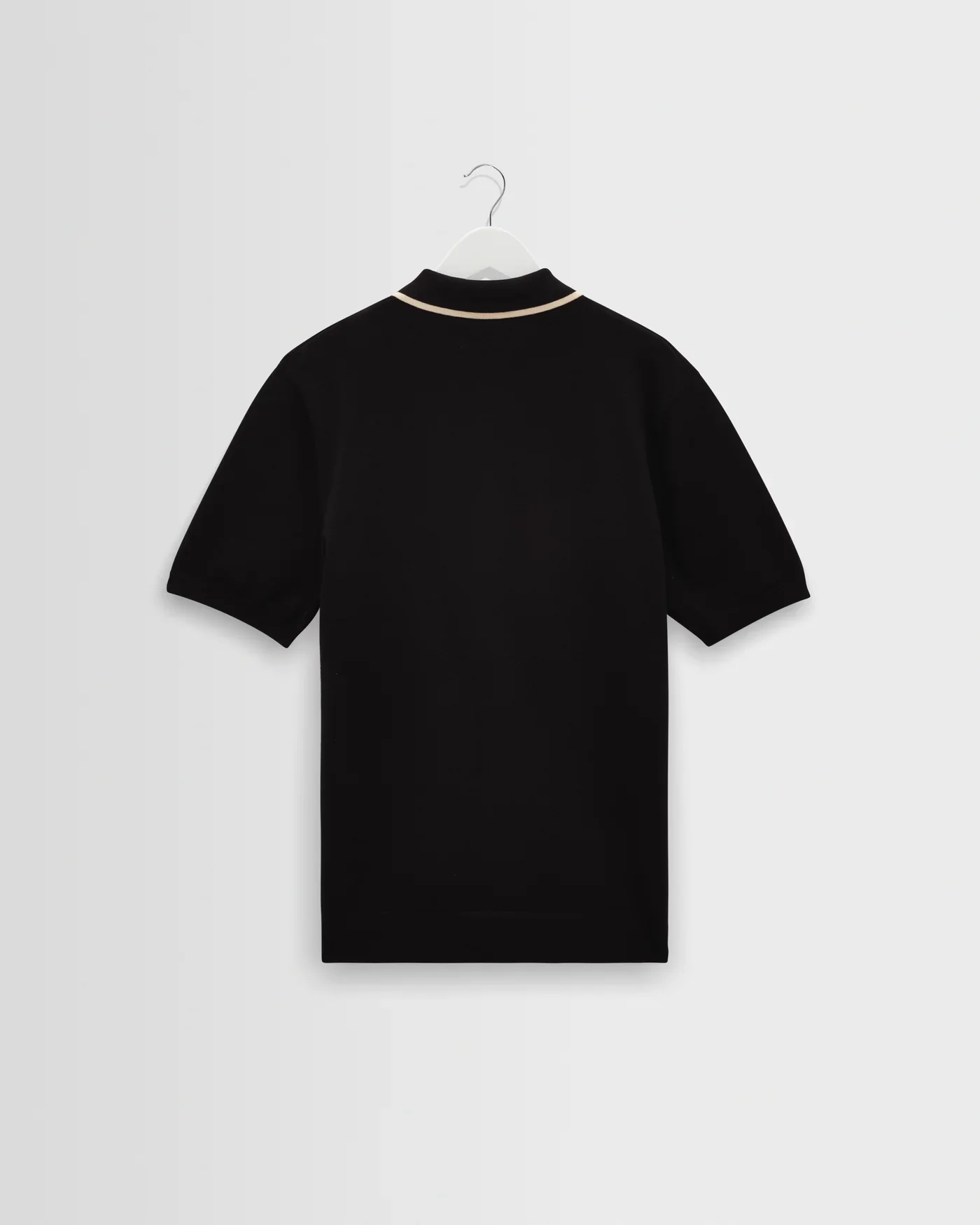 Wax London - Tellaro Retro Embroidered Shirt in Black And Ecru - Image 2